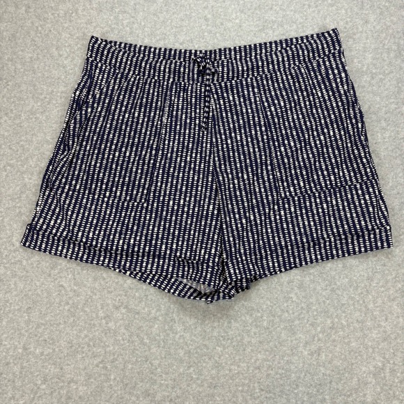 LuLaRoe Shorts Bundle Womens 2XL Pink Blue Black Elastic High Paperbag Waist - Picture 15 of 16